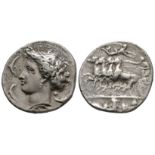 Ancient Greek Coins - Syracuse - Replica Quadriga Decadrachm