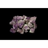 Natural History - Amethyst Crystal Cluster Mineral Specimens