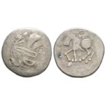 Celtic Iron Age Coins - Danubian Celts - Sattelkopf Tetradrachm