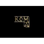 Roman Gilt Silver ROMA Mount