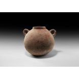 Roman Redware Two-Handled Jar