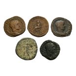 Roman Imperial Coins - Gordian III and Later Sestertii [5]