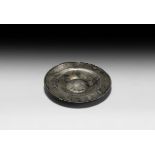 Tudor Pewter Toy Plate