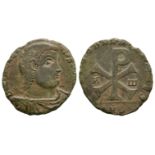 Roman Imperial Coins - Magnentius - Chi-Rho Follis