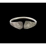 Byzantine Silver Decorated Bracelet