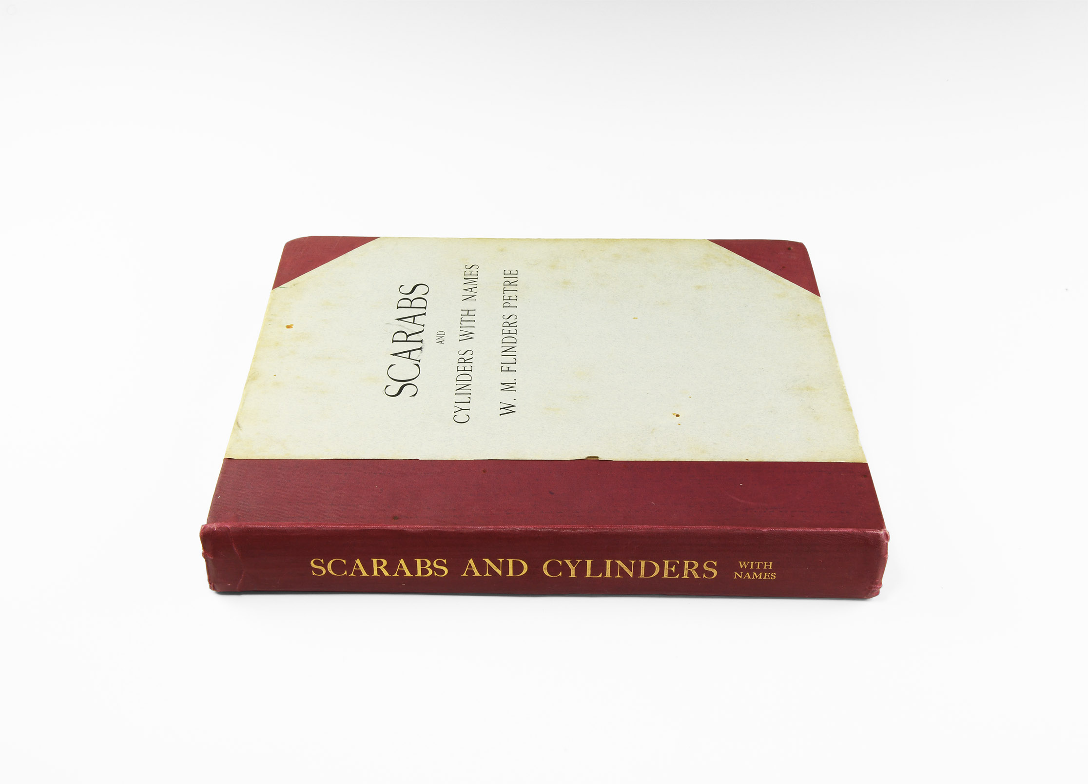 Archaeological Books - Petrie - Scarabs and Cylinders with Names