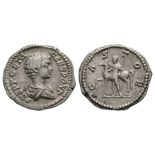Roman Imperial Coins - Geta - Castor Denarius