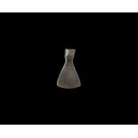 Iron Age Celtic Silver Axehead Pendant