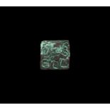 Indus Valley Mature Harappan Bronze Stamp Seal Plate