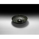 Western Asiatic Luristan Bowl with Concentric Ribs