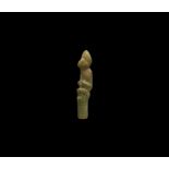 Western Asiatic Bone Pin Finial