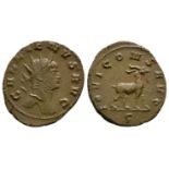 Roman Imperial Coins - Gallienus - Goat Antoninianus