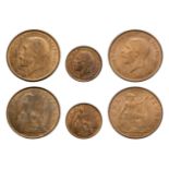 English Milled Coins - George V - 1920-1935 - Pennies and Halfpenny [3]