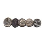 Roman Republican Coins - Mixed Denarii [5]