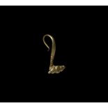 Viking Period Gold Hook Clasp