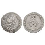 English Milled Coins - Charles II - 1680 - Threepence