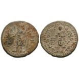 Ancient Greek Coins - Indo-Greek - Kanishka I - Bronze