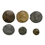Roman Provincial Coins - Mixed Bronzes Group [6]