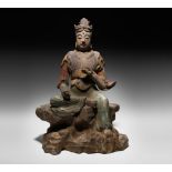 Chinese Ming Seated Buddha Figurine