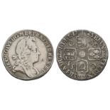 English Milled Coins - George I - 1723 SSC - Sixpence