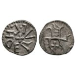 Anglo-Saxon Coins - Northumbria - Alchred - Stag Sceatta