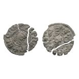 Anglo-Saxon Coins - Beornwulf - East Anglia - Werbald - Fragmentary Penny