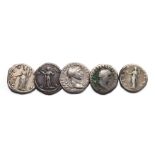 Roman Imperial Coins - Vespasian to Faustina I - Denarii [5]