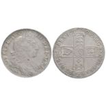 English Milled Coins - William III - 1698 - Halfcrown