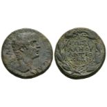 Roman Provincial Coins - Tiberius - Syria - Wreath Bronze