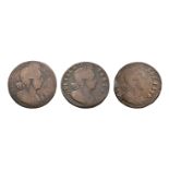 English Milled Coins - William III - Halfpennies [3]