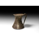 Western Asiatic Amlash Silver Handled Cup