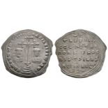 Ancient Byzantine Coins - Basil II and Constantine VIII - Miliaresion