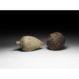 Byzantine 'Greek Fire' Fire Bomb or Hand Grenade Group