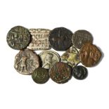 Ancient Greek Coins - Mixed Silver and Bronze Group [11]