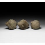 Byzantine 'Greek Fire' Fire Bomb or Hand Grenade Group