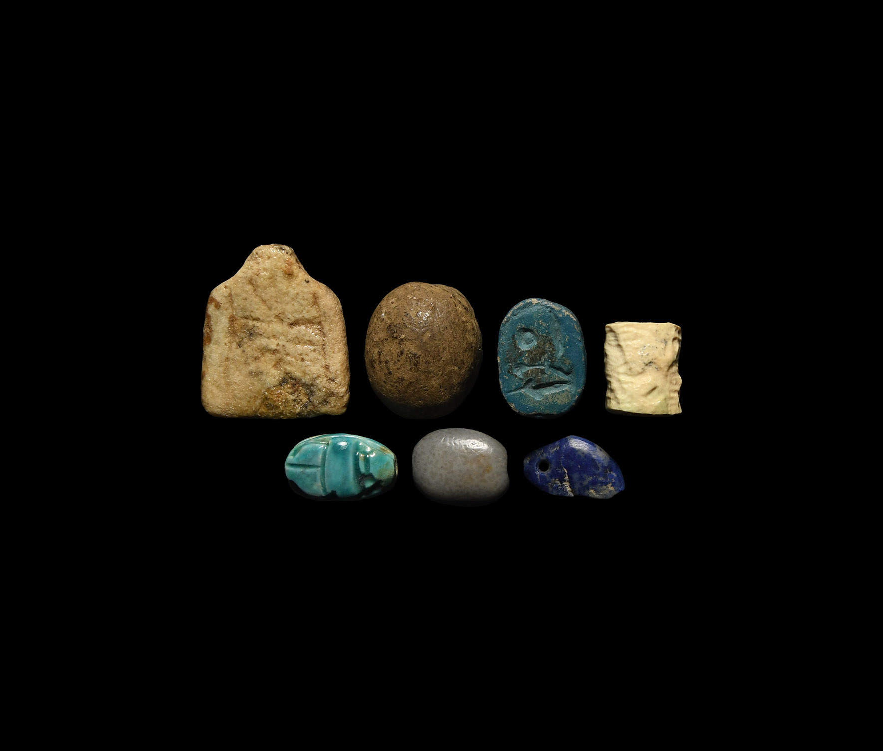 Egyptian Amulet and Seal Group