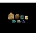 Egyptian Amulet and Seal Group
