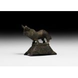 Roman Bull Statuette