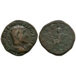 Roman Imperial Coins - Maximinus - Salus Sestertius