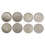 English Milled Coins - George V - 1916-1931 - Halfcrowns [4]