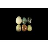 Natural History - Polished Mineral Egg Group