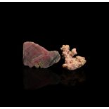 Natural History - Rhodochrosite Mineral Specimen Group