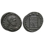 Roman Imperial Coins - Constantine II (under Constantine I) - London - Camp Gate Bronze