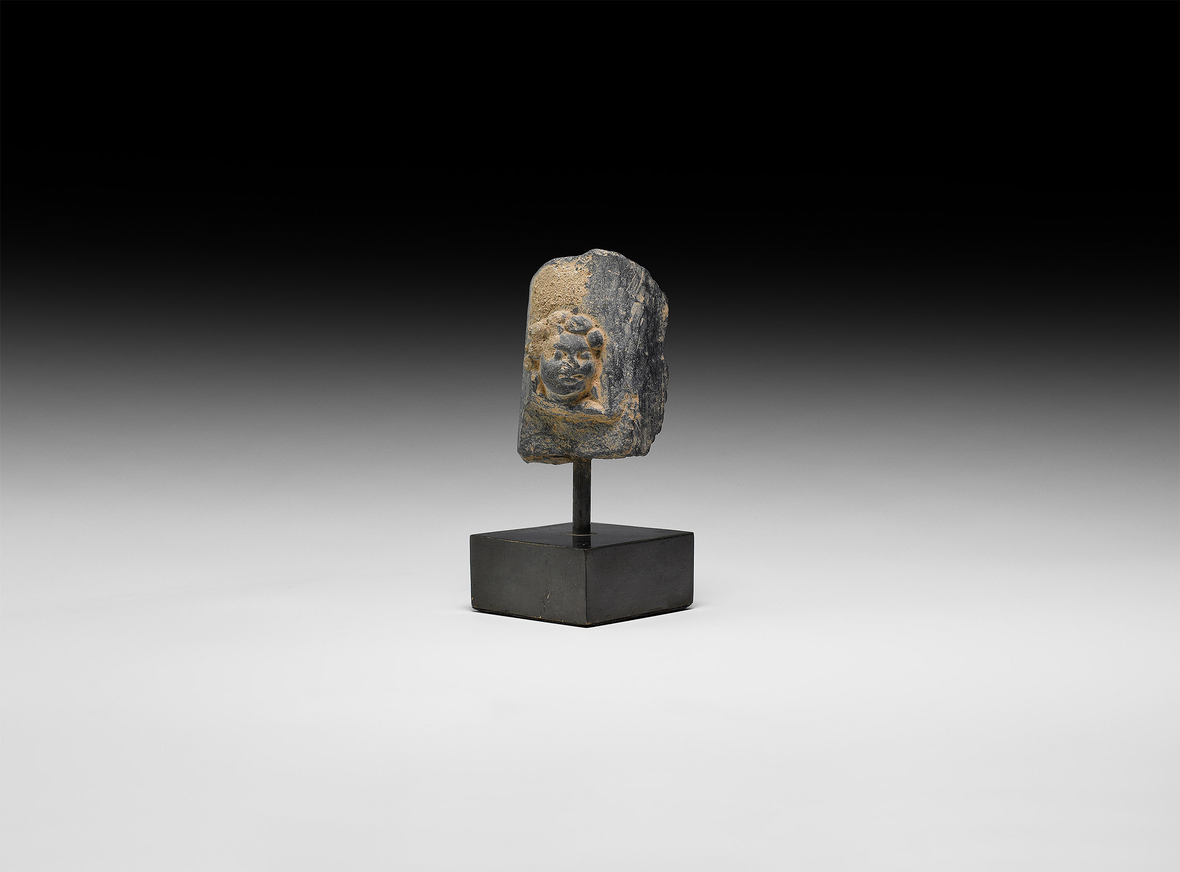 Gandharan Frieze Fragment with Bust