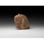 Western Asiatic Achaemenid Horse Head Inlay