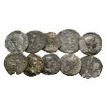 Roman Imperial Coins - Severan Dynasty Plated Denarii [10]