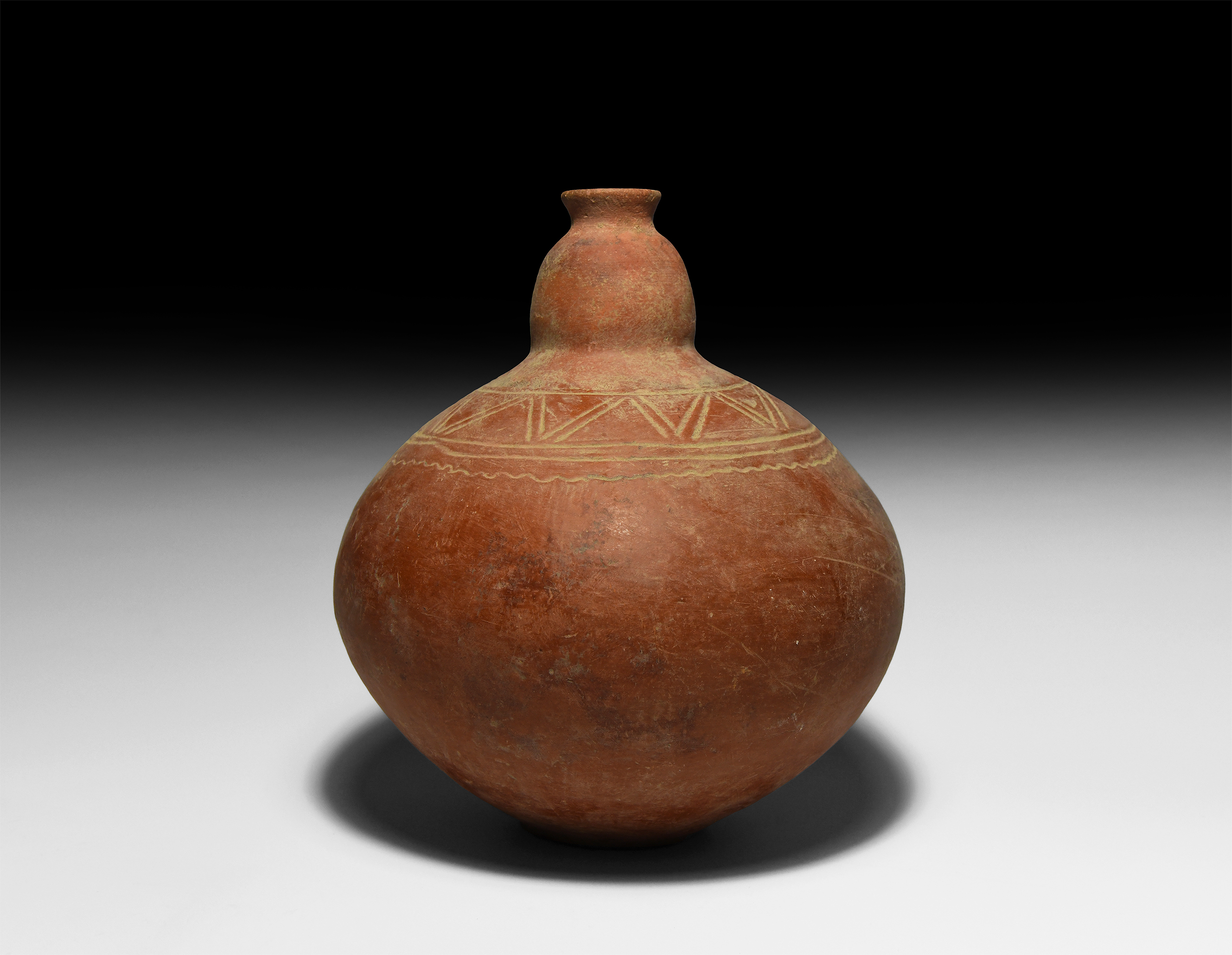 Western Asiatic Bactrian Burnished Jar