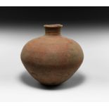 Roman Redware Wine Vessel