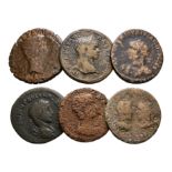 Roman Provincial Coins - Large Bronzes Group [6]