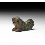 Chinese Song Reclining Lion Statuette